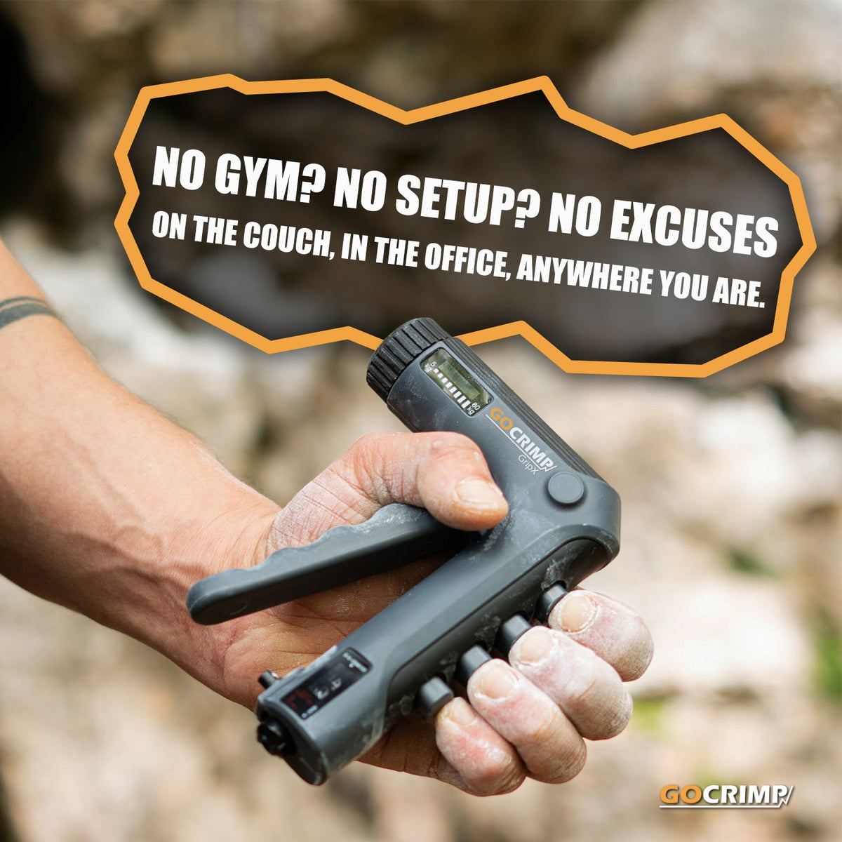 GripForge™ Adjustable Finger Strength Training Device