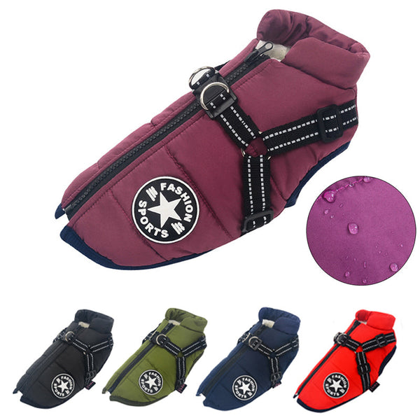 FrostShield™ Waterproof Dog Adventure Jacket