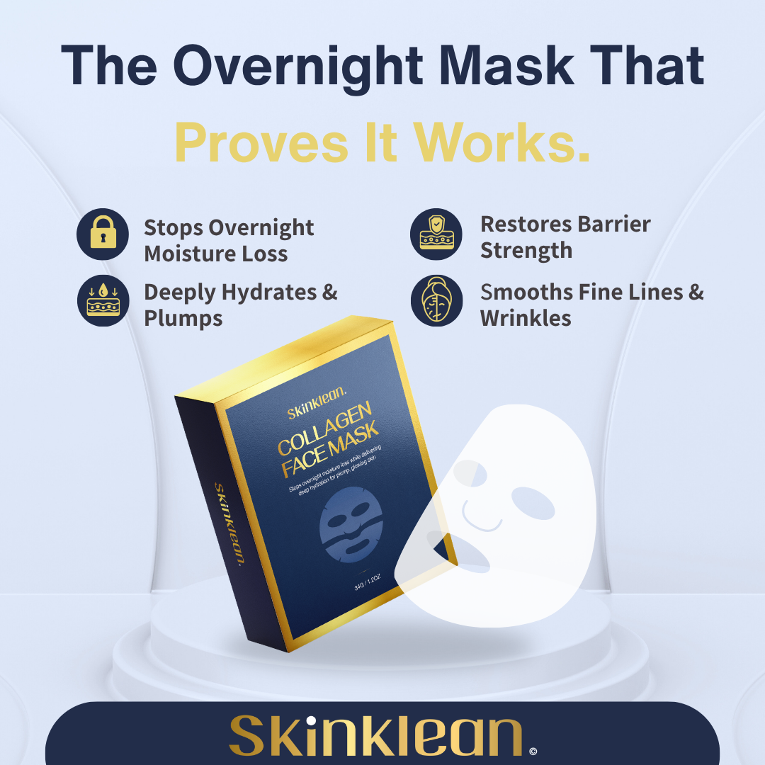 SkinKlean™ Baby Collagen Mask | Glass Skin in Just Hours