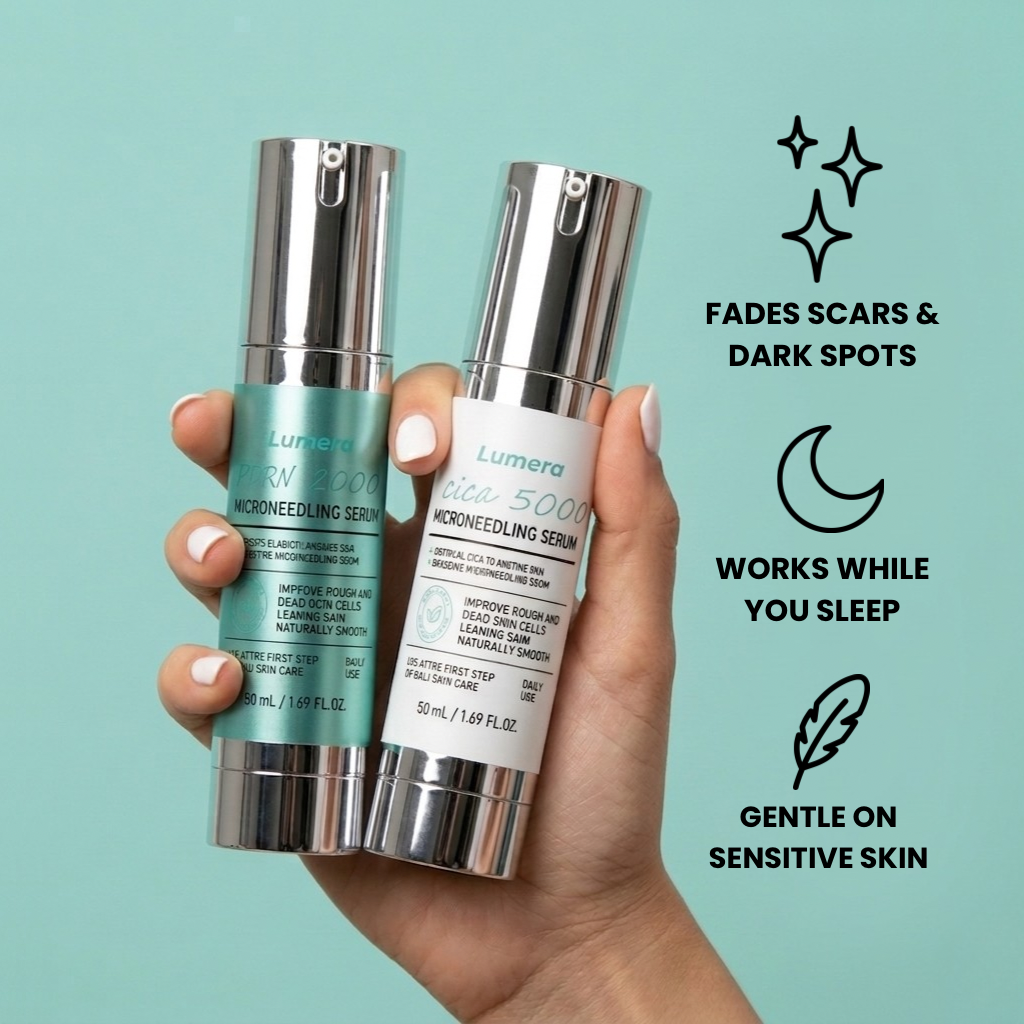 Microcrystal Serum PM Duo Fades Acne Scars Overnight