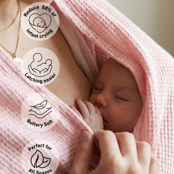 Pure Cotton Nursing Cover Ensures Comfortable Private Feeding