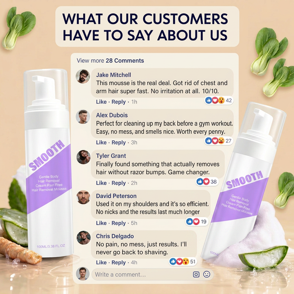SilkGlide™ Hair Removal Mousse