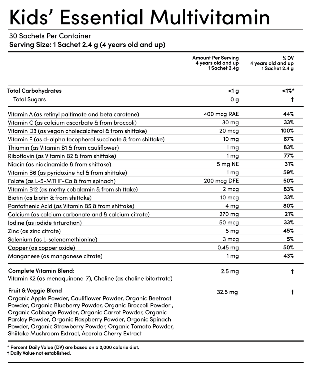 Kids' Essential Multivitamin