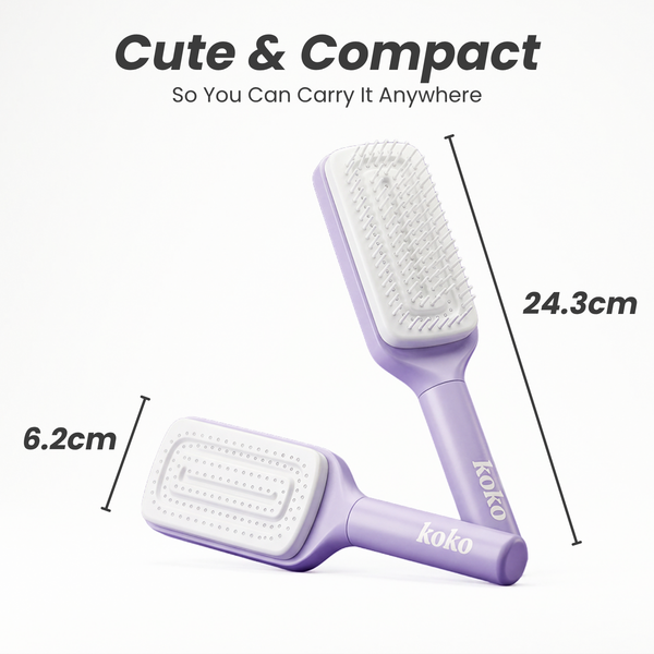 Koko Self Cleaning Hair Brush