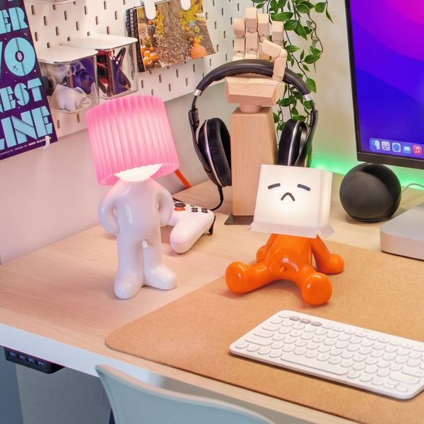 LumiPal™ Playful Pleated LED Table Lamp