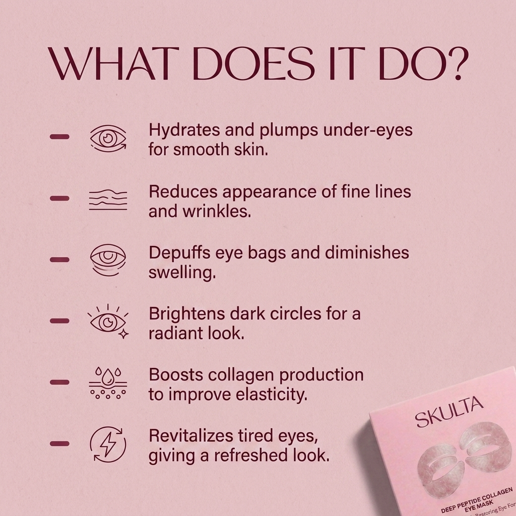Peptiluxe™ Collagen-Infused Eye Renewal Mask
