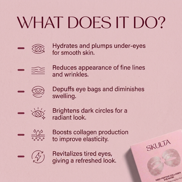 Peptiluxe™ Collagen-Infused Eye Renewal Mask