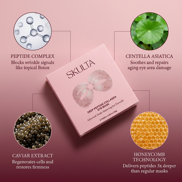 Peptiluxe™ Collagen-Infused Eye Renewal Mask