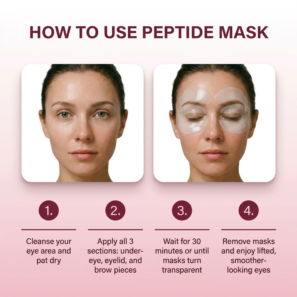 Peptiluxe™ Collagen-Infused Eye Renewal Mask