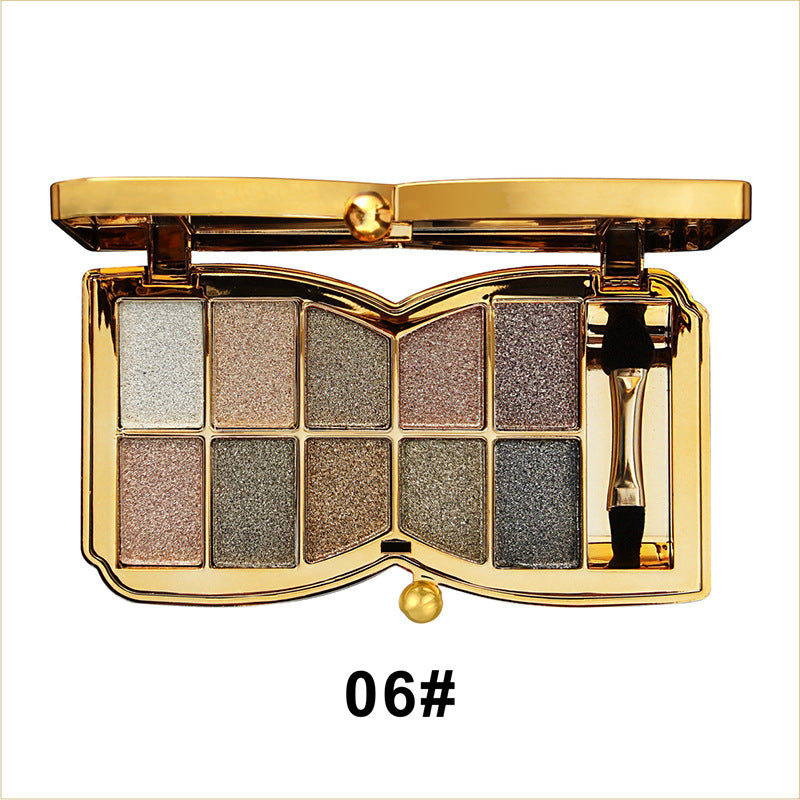 lusailstore | 10 Colors Sparkle Shimmer Eyeshadow Palette