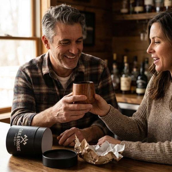 Handcrafted Wood Whiskey Cup - Memorial Day Special