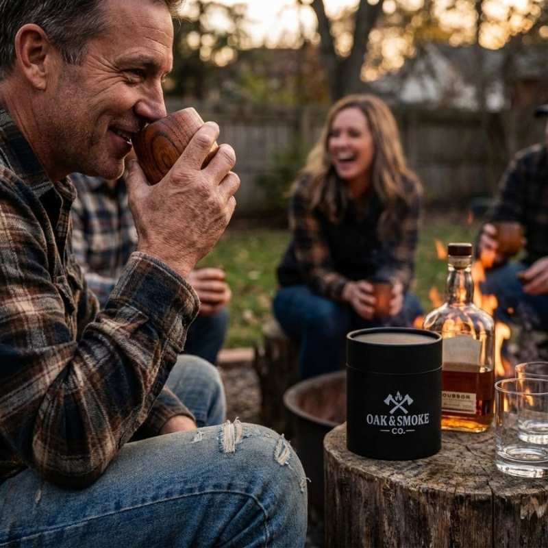 Handcrafted Wood Whiskey Cup - Memorial Day Special