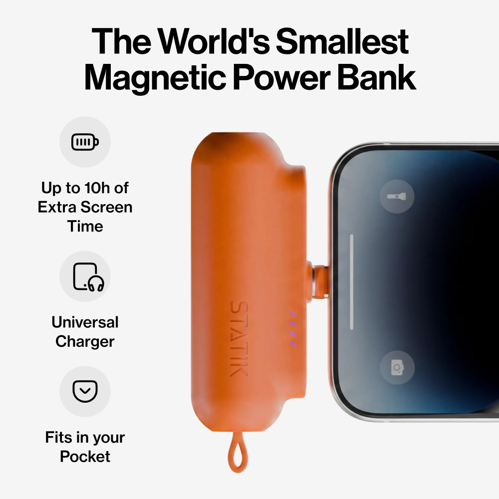 MagnaVolt™ Ultra-Compact Magnetic Power Bank