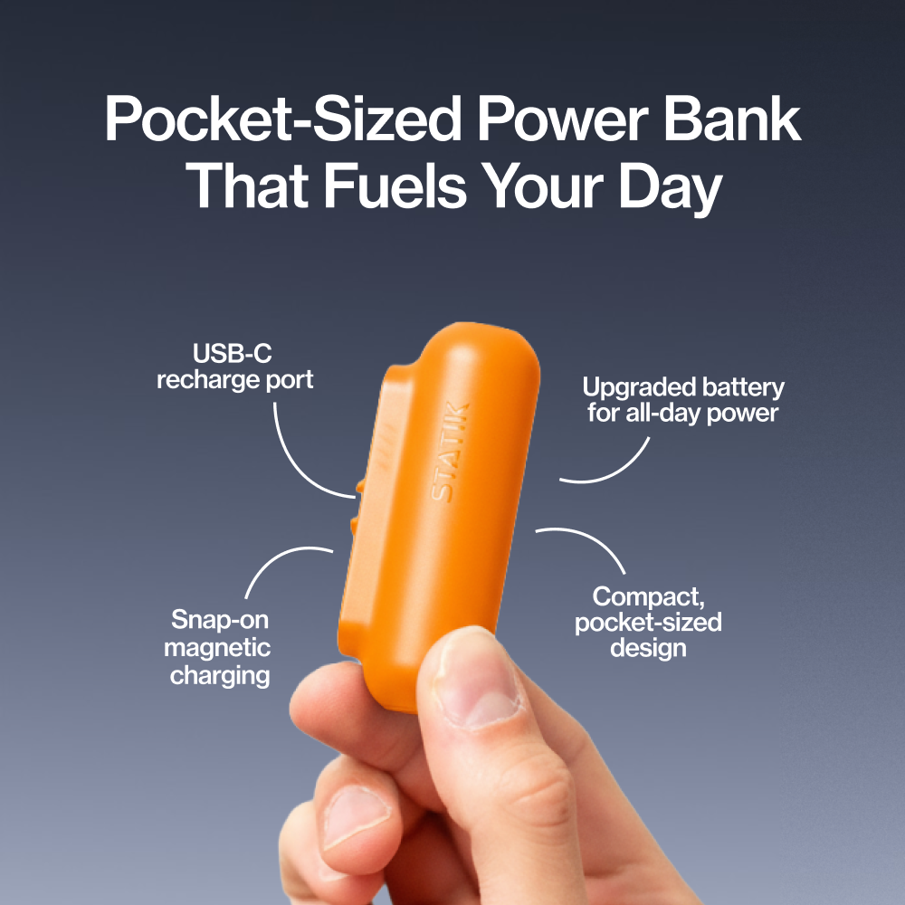 MagnaVolt™ Ultra-Compact Magnetic Power Bank