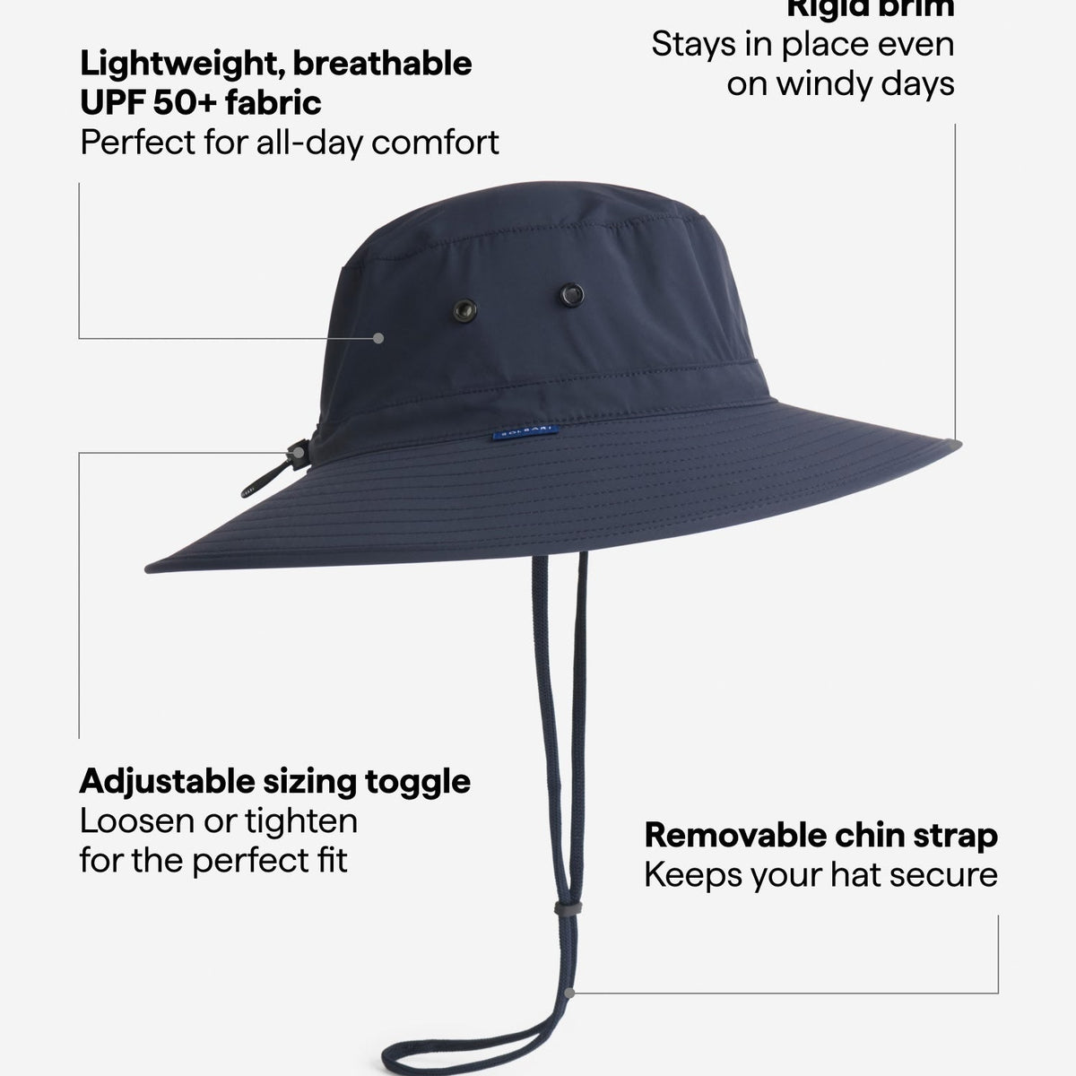 Traveller Broad Brim Sun Hat UPF 50+
