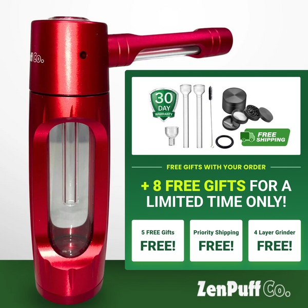 ZenPuff Premium Water Bottle Keeps Drinks Pure Everywhere