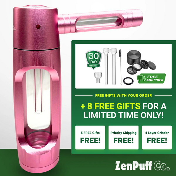ZenPuff Premium Water Bottle Keeps Drinks Pure Everywhere