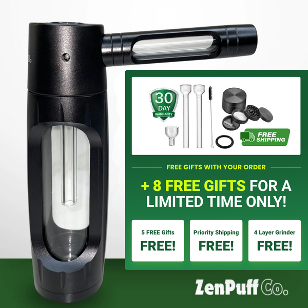 ZenPuff Premium Water Bottle Keeps Drinks Pure Everywhere