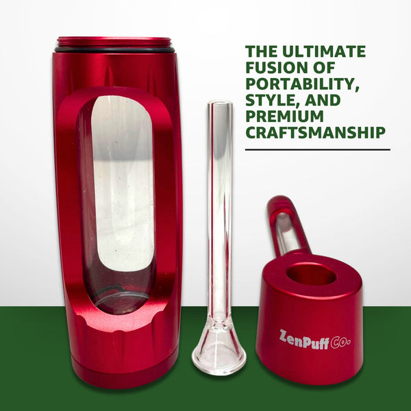 ZenPuff Premium Water Bottle Keeps Drinks Pure Everywhere