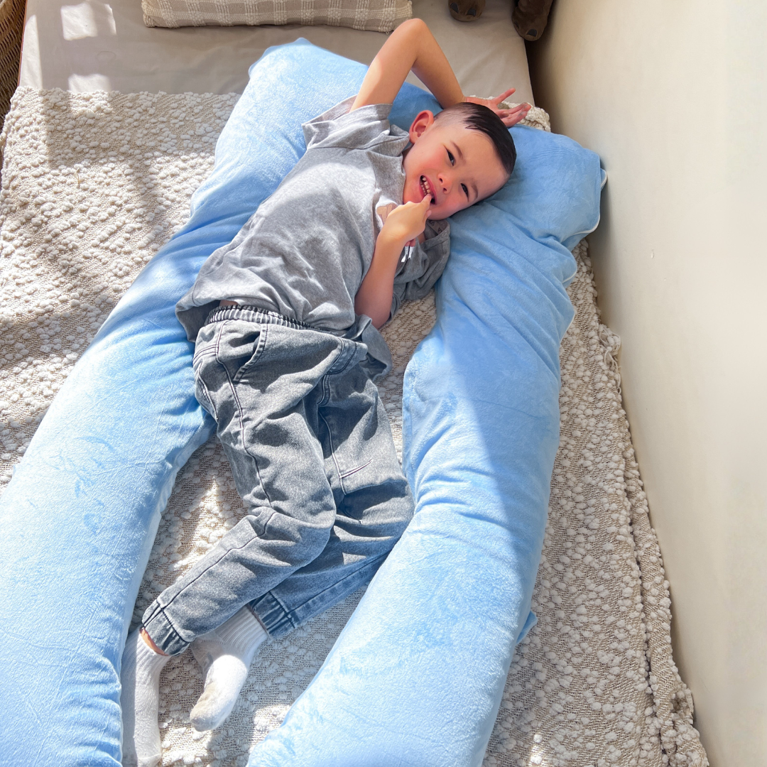 DreamNest™ Full-Body Comfort Pillow for Kids