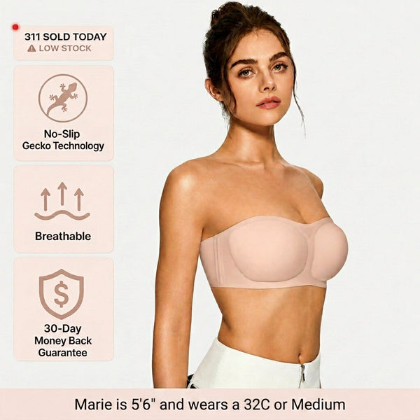 LiftLuxe™ Strapless Push-Up Bra