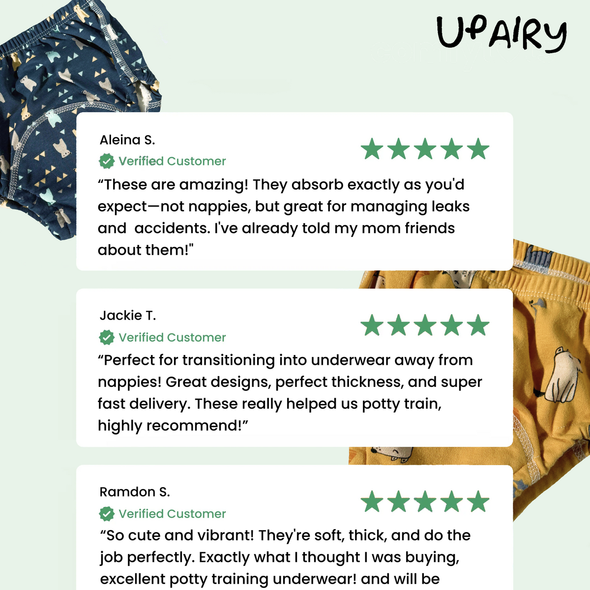 DrySteps™ Absorbent Potty Training Underwear