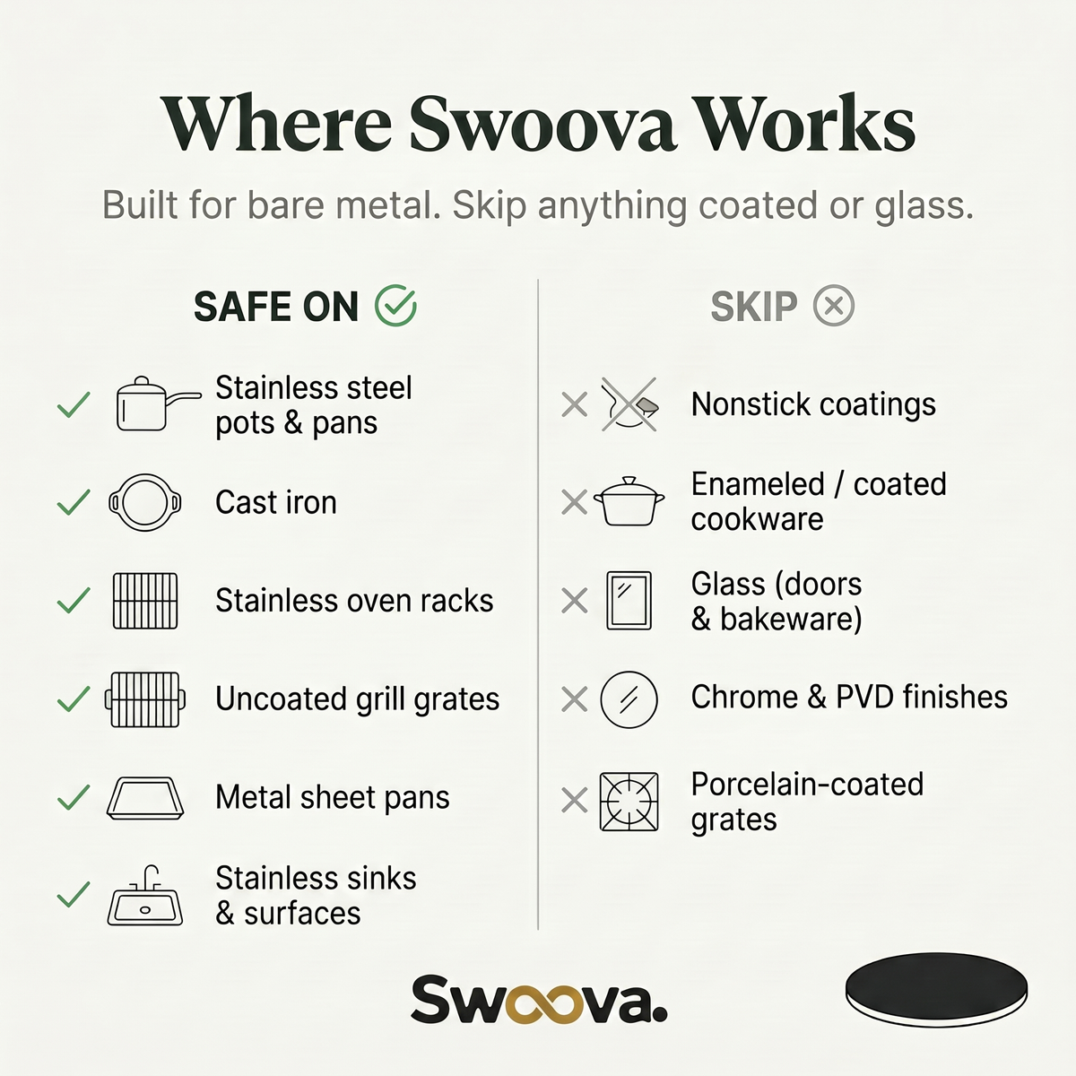 Swoova Stainless Steel Sponge – Restore Shine Without Chemicals Fast