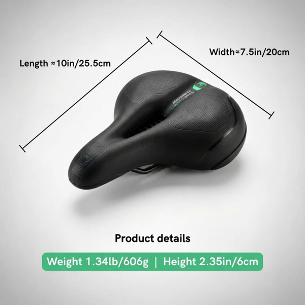 RideLab Bike Saddle Ends Numbness for Comfortable Rides