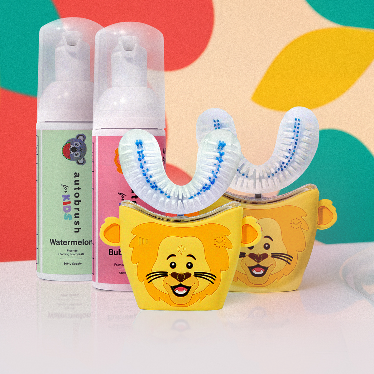 Autobrush® Sonic Pro Kids Sibling Pack Bundle