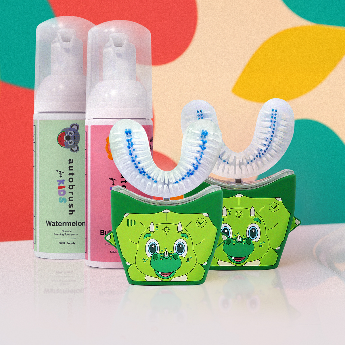 Autobrush® Sonic Pro Kids Sibling Pack Bundle