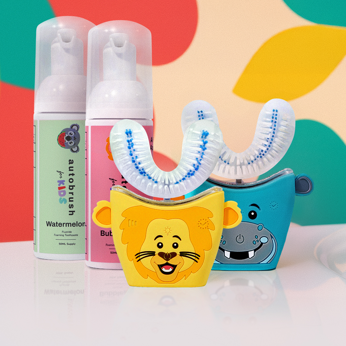 Autobrush® Sonic Pro Kids Sibling Pack Bundle