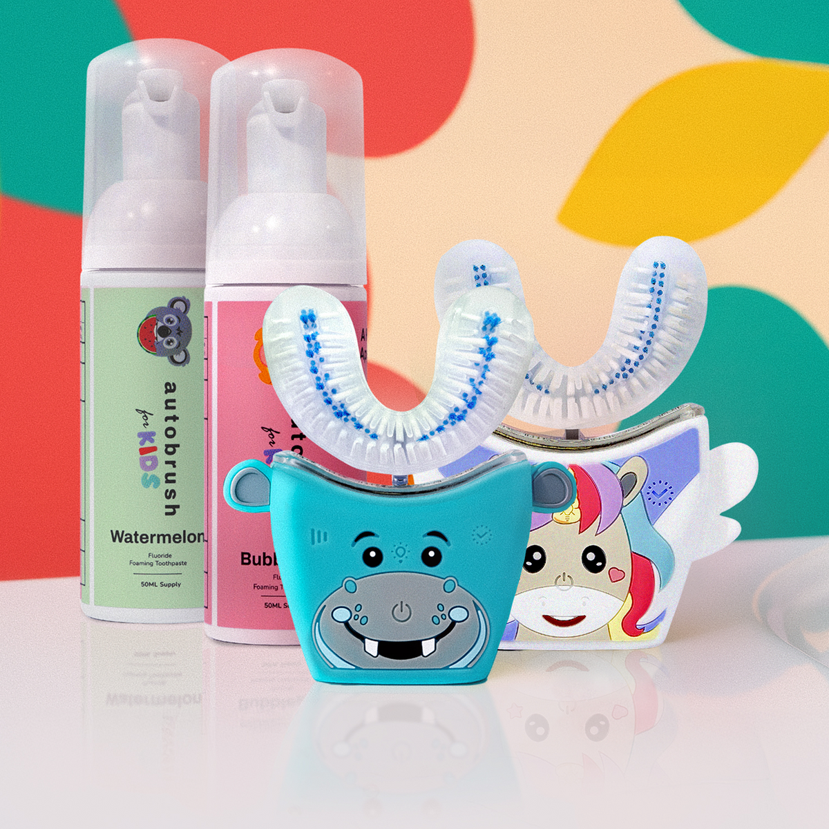 Autobrush® Sonic Pro Kids Sibling Pack Bundle