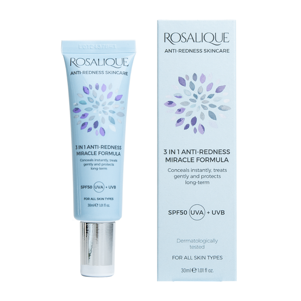 Rosalique 3 in 1 Anti-Redness Miracle Formula SPF50