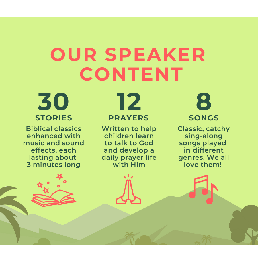 FaithTales™ Portable Bible Story Speaker