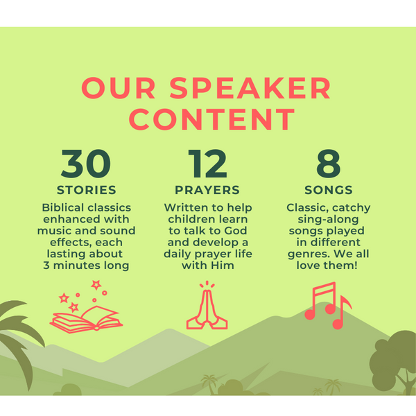 FaithTales™ Portable Bible Story Speaker