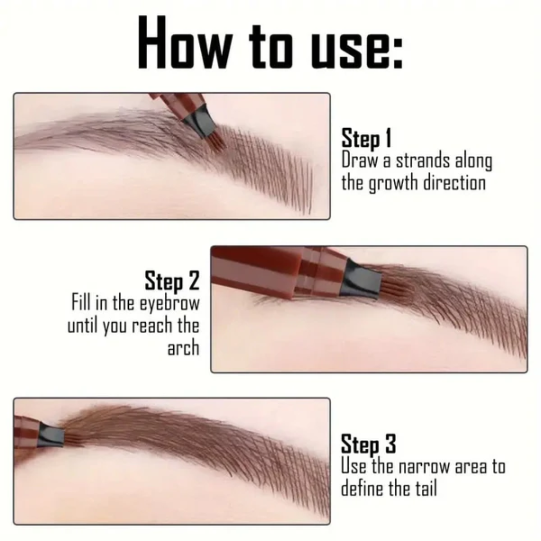 1+1 Free | Fleeky™ | Multifunctional Microblading Eyebrow Pencil
