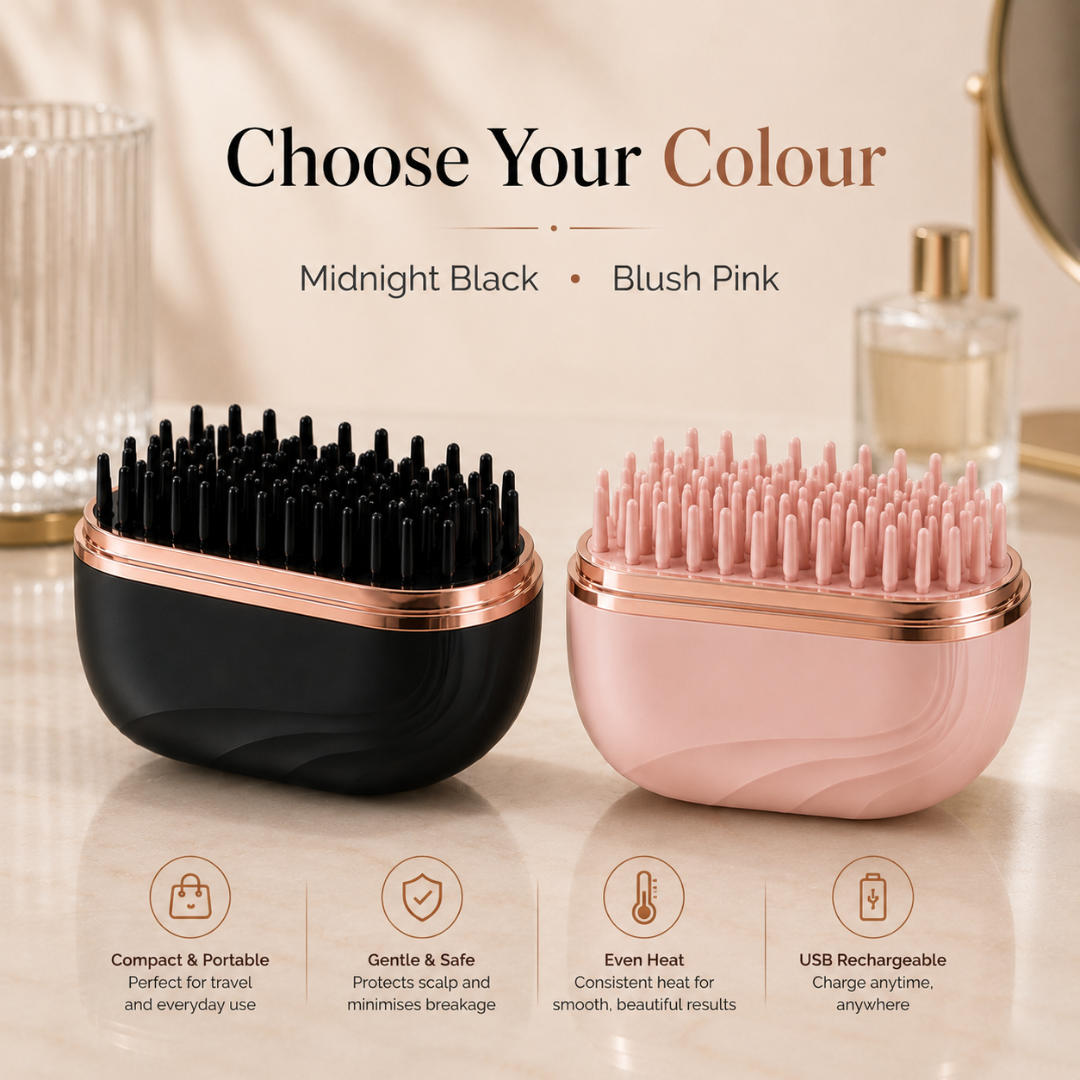 SilkGlide™ Cordless Straightening Brush