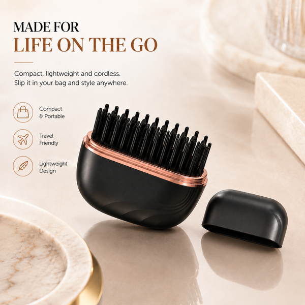 SilkGlide™ Cordless Straightening Brush