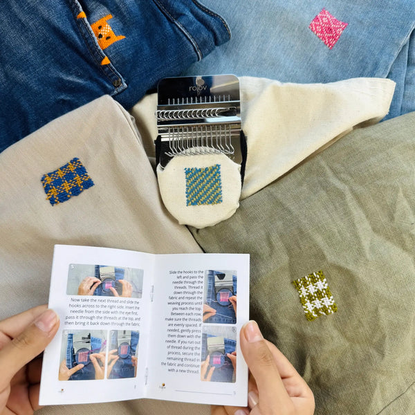 KnitCraft™ Wooden Mending & Weaving Kit