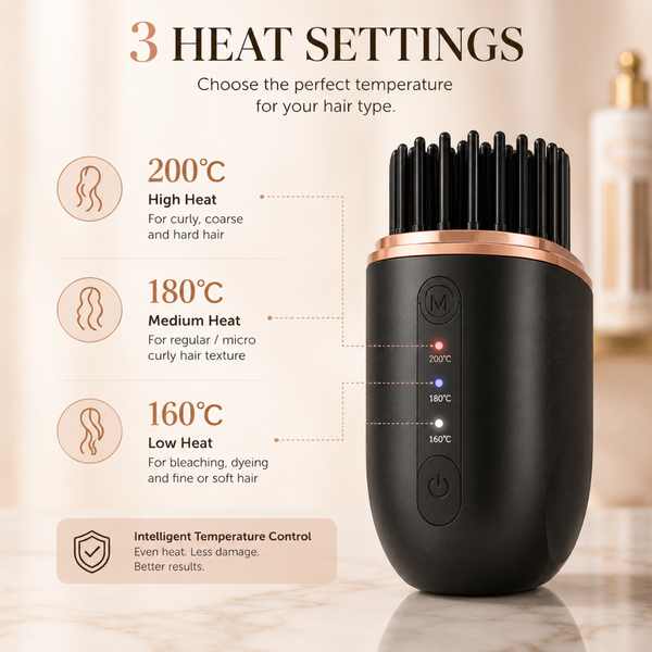 SilkGlide™ Cordless Straightening Brush