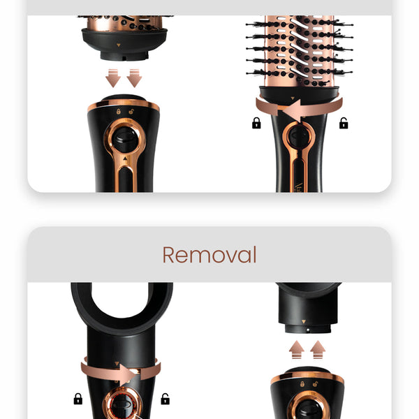 Voluméra™ 3-in-1 Hot Air Styling Brush