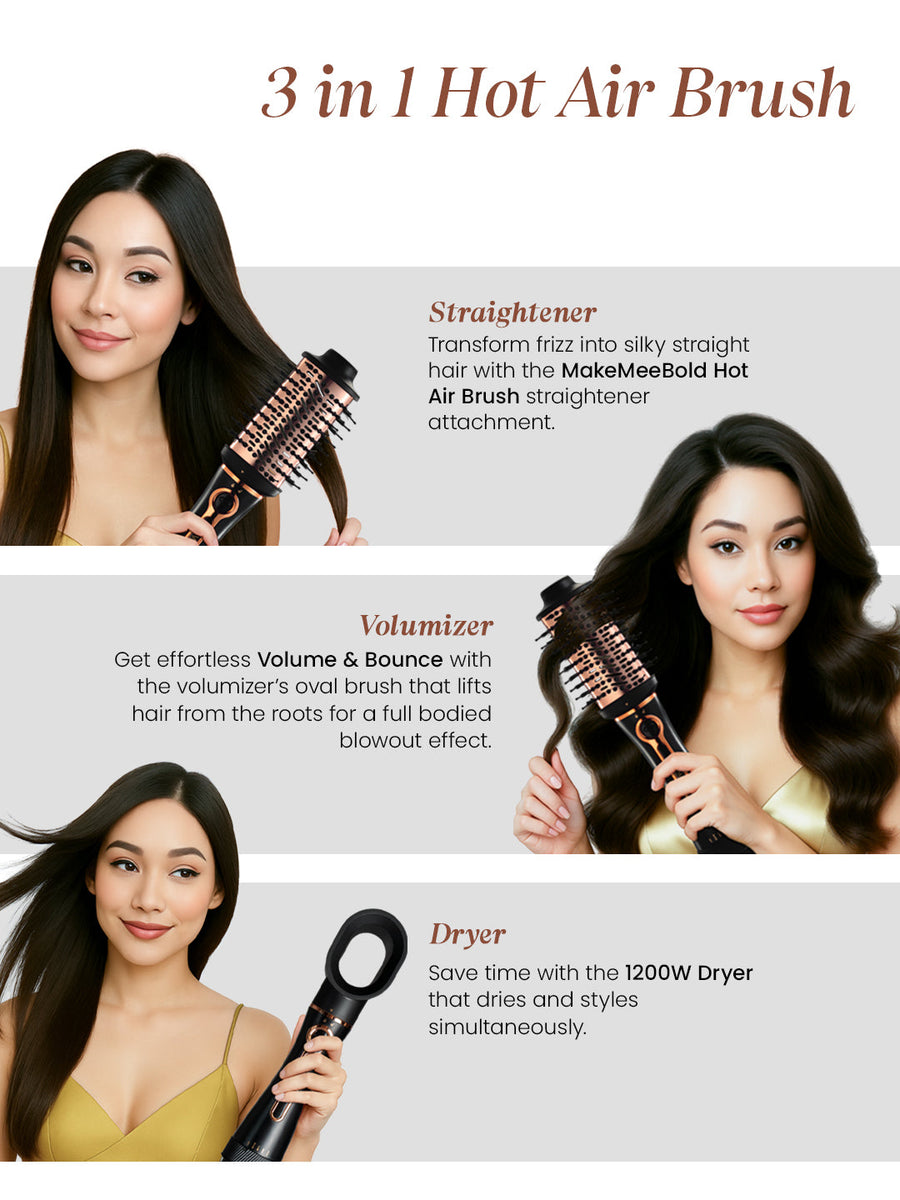 Voluméra™ 3-in-1 Hot Air Styling Brush
