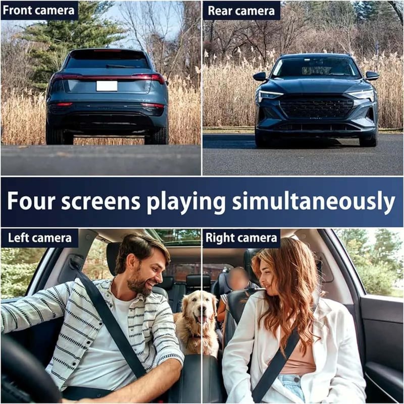 Full View Dashcam System Captures Every Driving Angle