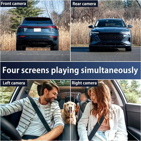 Full View Dashcam System Captures Every Driving Angle