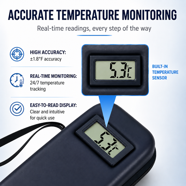 MediGuard Travel Cooling Case Keeps Medication Safe Always