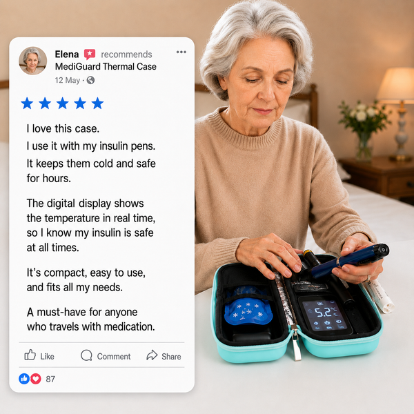 MediGuard Travel Cooling Case Keeps Medication Safe Always