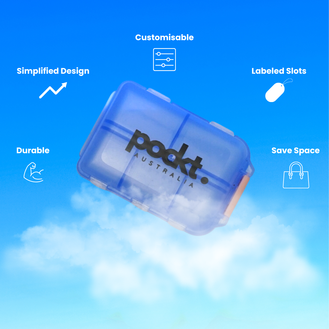 Pillora™ Compact Pill & Vitamin Organizer