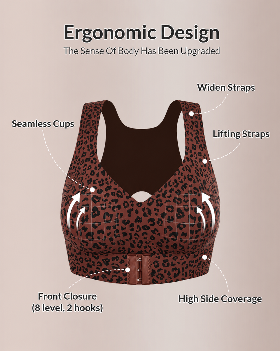 Alignelle™ Cross-Back Posture Support Bra