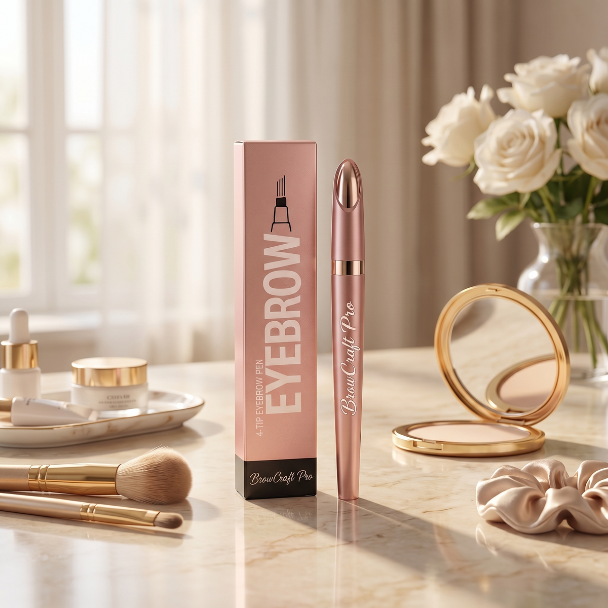 BrowSculpt™ Precision Hair-Stroke Eyebrow Pen