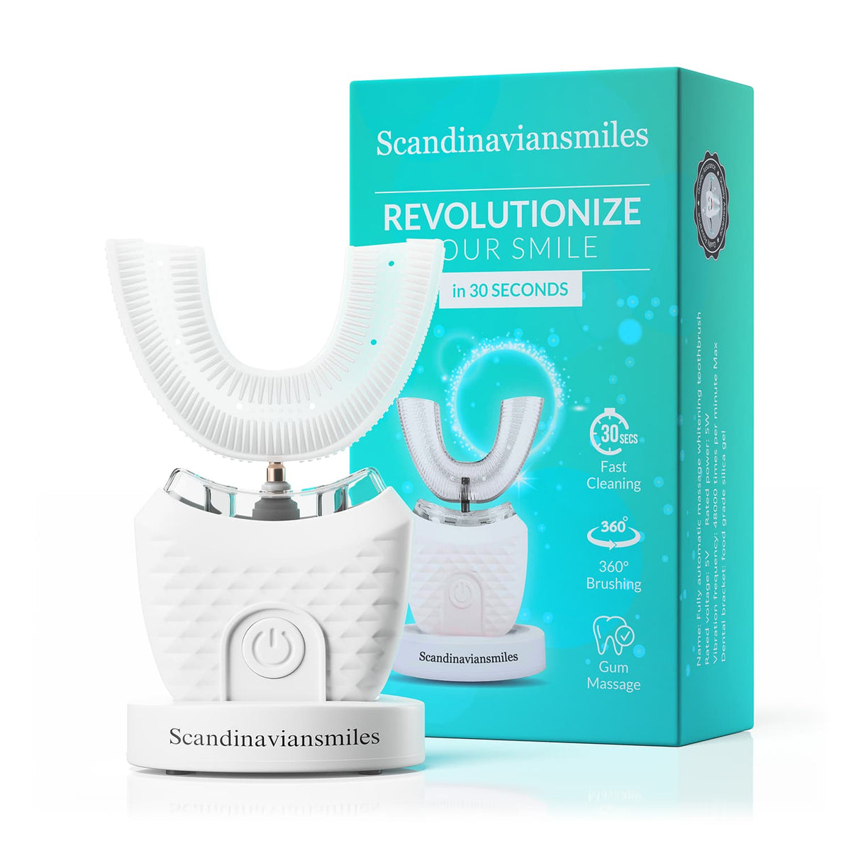 lusailstore | Adult U-shaped Electric Toothbrush